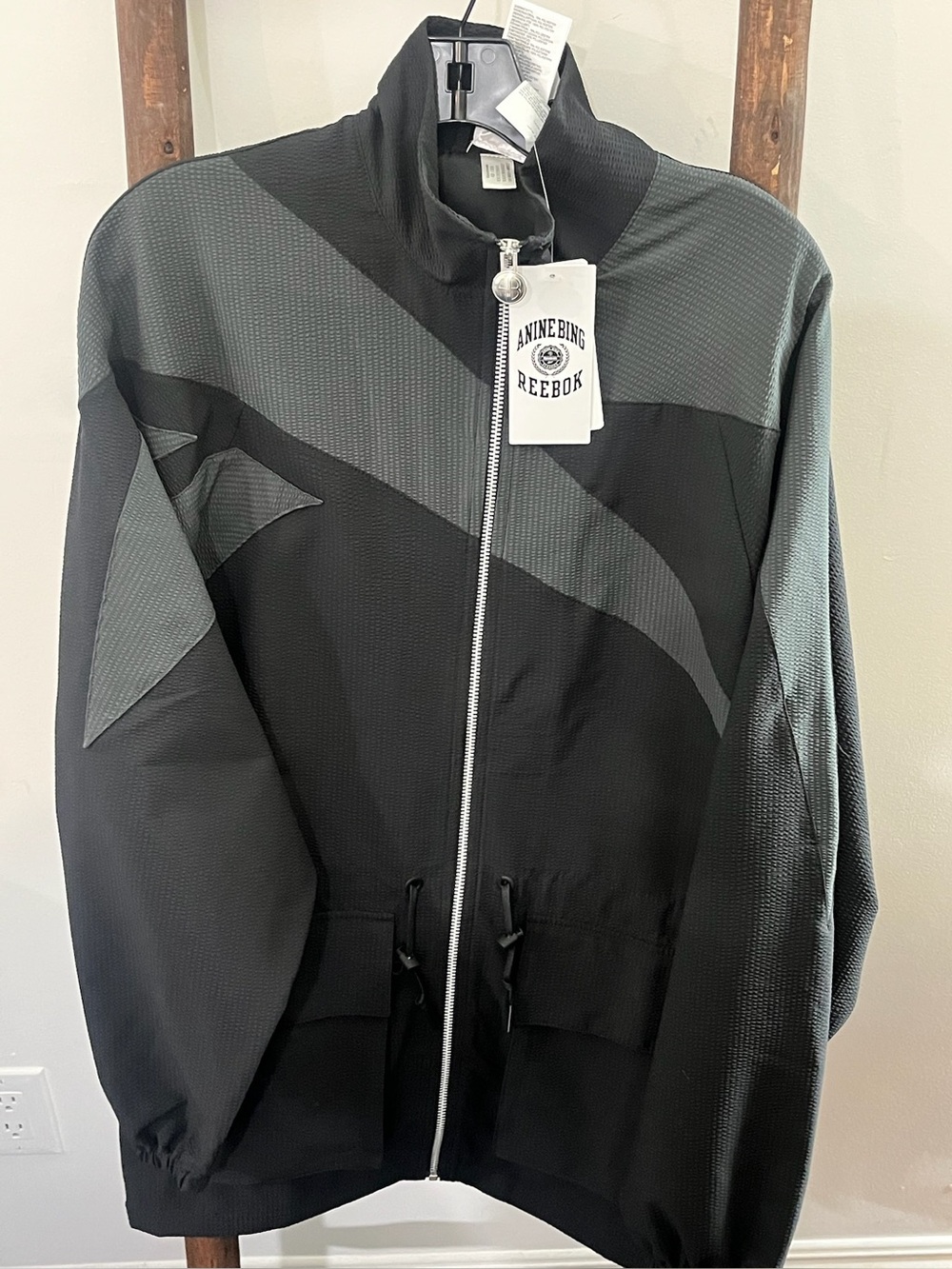 Anine Bing x Reebok windbreaker jacket